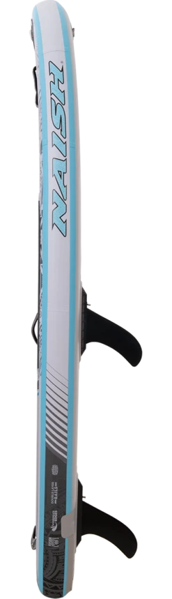 NAISH S26 GROM CROSSOVER INFLATABLE SUP 8'0" X 28" SUP BOARD -Poseidon Sales Store S26 Inflatables Grom 8 0 Side HiRes RGB