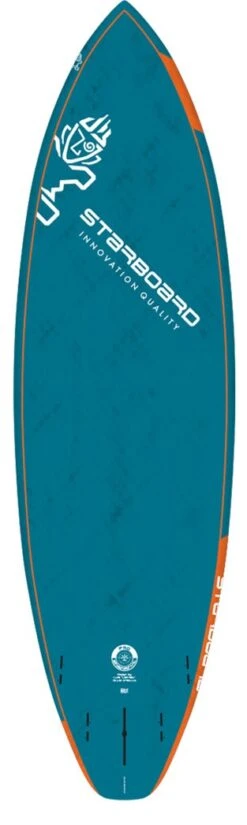 2023 STARBOARD SUP PRO 6’10” X 24” BLUE CARBON PRO SUP BOARD -Poseidon Sales Store Starboard SUP 2023 blue carbon pro pro Construction hard paddle board bottom 1