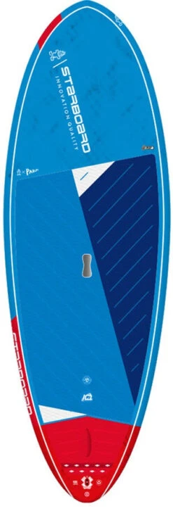 2023 STARBOARD SUP WEDGE 8'7" X 32" BLUE CARBON SUP BOARD