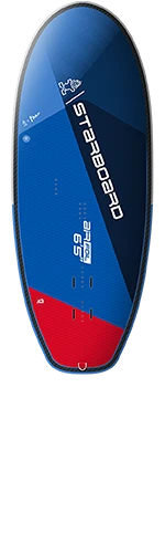 2022 STARBOARD INFLATABLE SUP 6'5" X 29.5" X 4.75" AIR FOIL DELUXE SC WING BOARD