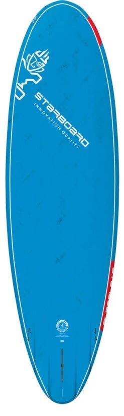 2022 STARBOARD SUP POCKET ROCKET 8'3" X 30" BLUE CARBON SUP BOARD -Poseidon Sales Store Starboard SUP Stand Up Paddling wide ride paddle boards construction 2022 Whopper 10 0x34 blue carbon bottom